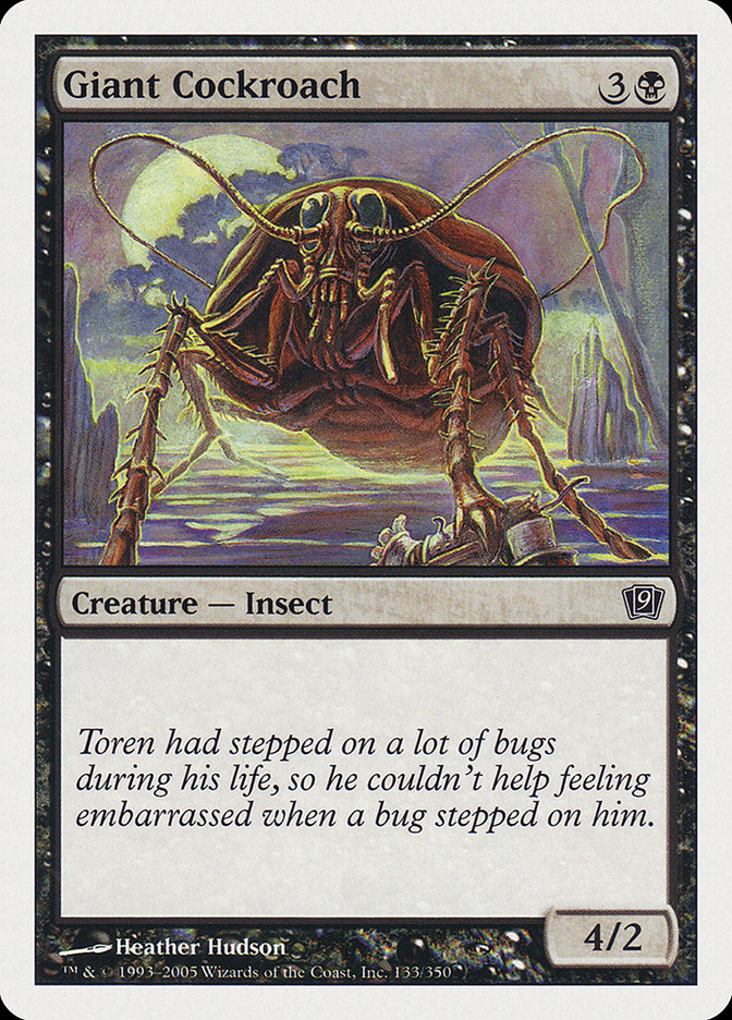 Giant Cockroach [Ninth Edition] Foil