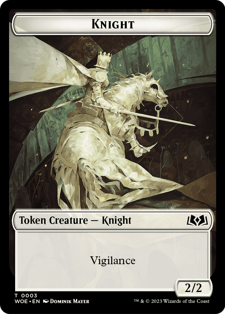 Knight  [Wilds of Eldraine Tokens]