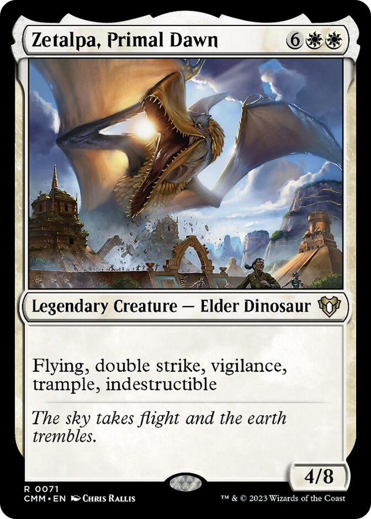 Zetalpa, Primal Dawn [Commander Masters] Foil