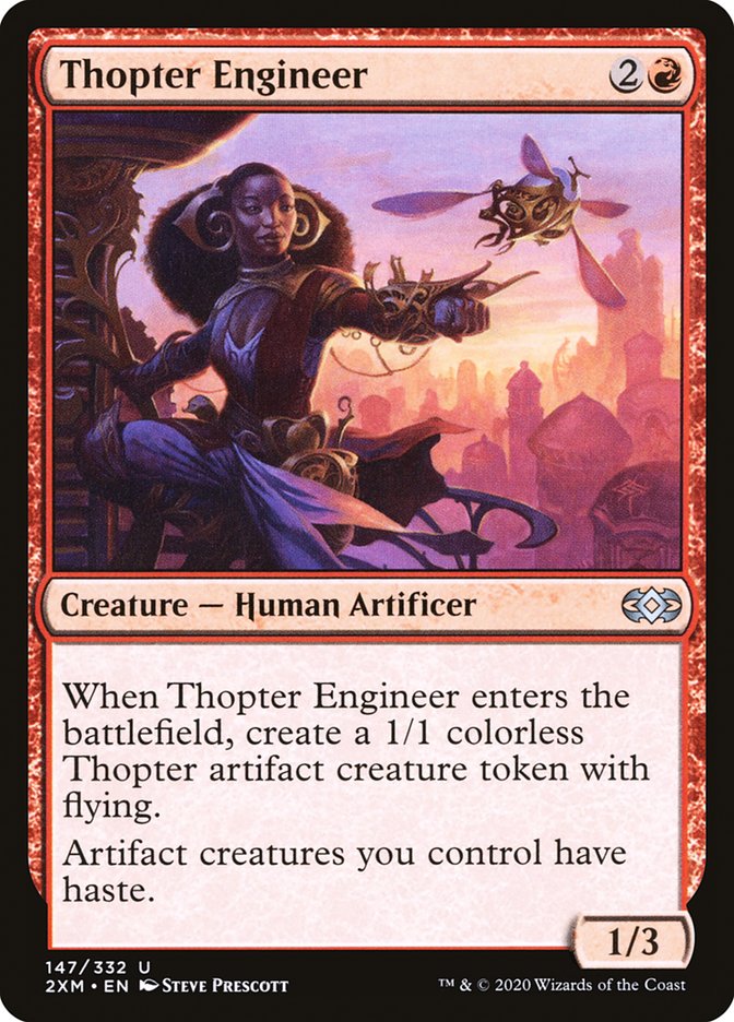 Thopter Engineer [Double Masters] Foil