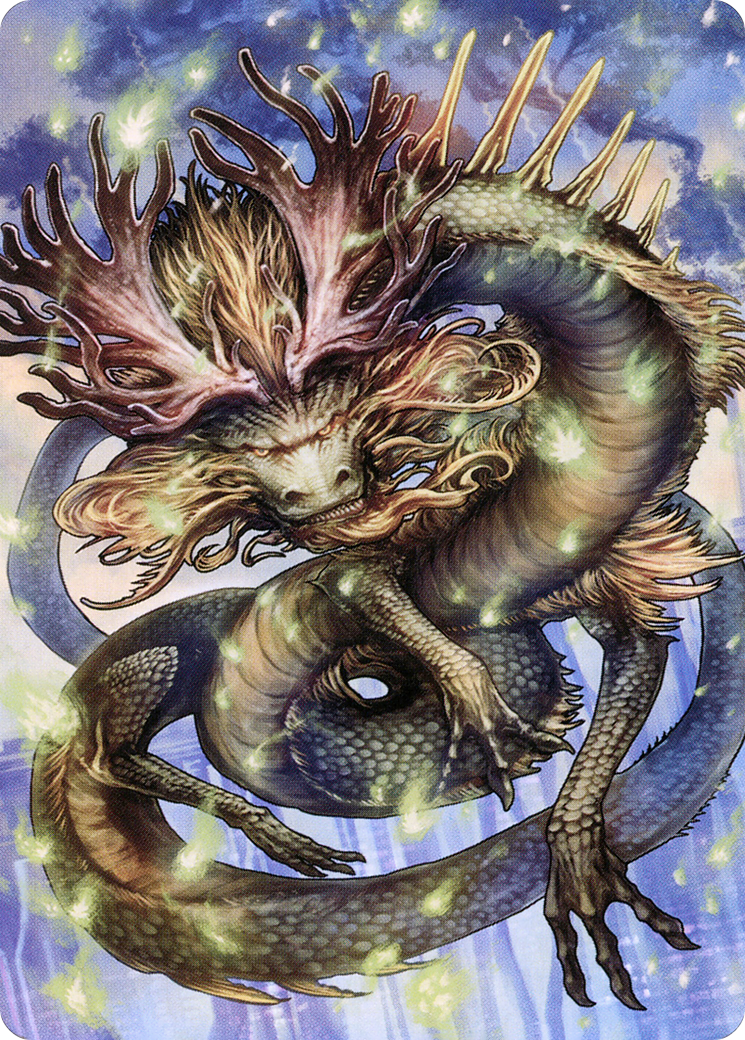 Kura, the Boundless Sky // Kura, the Boundless Sky  [Neon Dynasty Art Series] (Borderless)