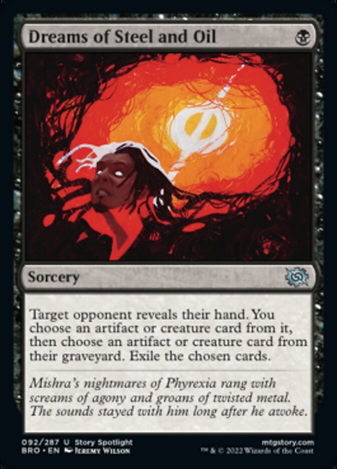 Dreams of Steel and Oil [The Brothers' War] Foil