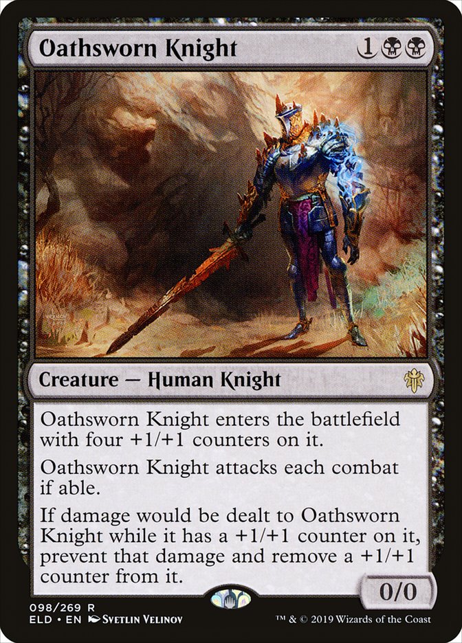 Oathsworn Knight [Throne of Eldraine] Foil