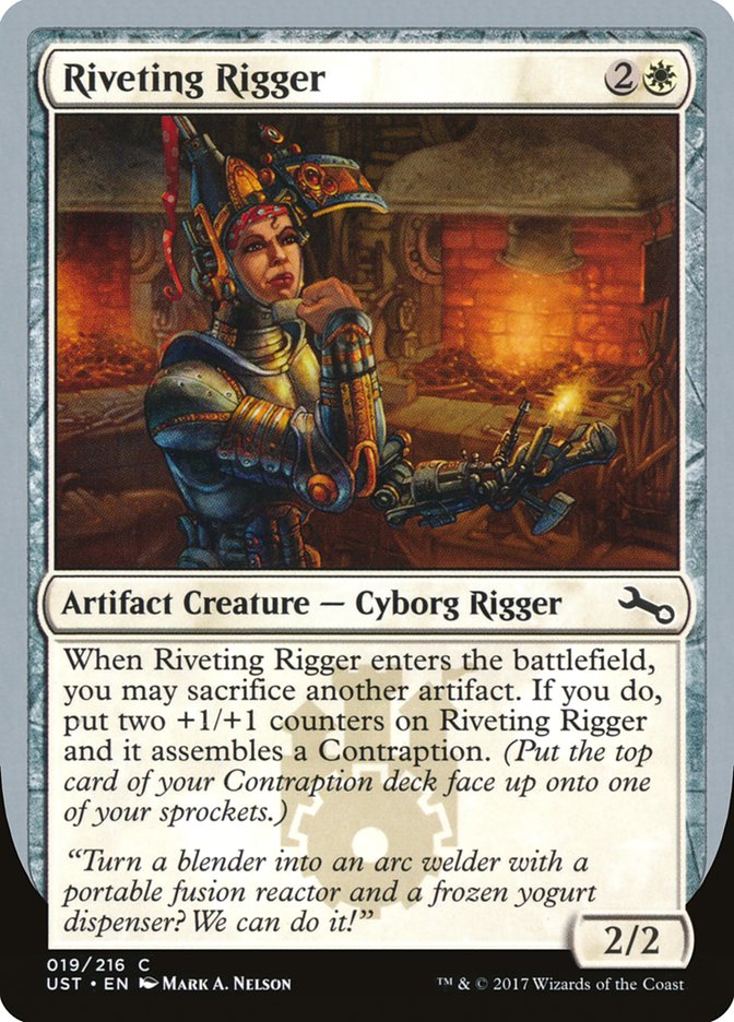 Riveting Rigger [Unstable] Foil
