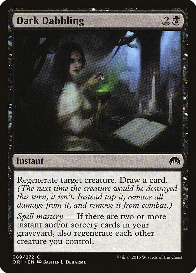 Dark Dabbling [Magic Origins] Foil