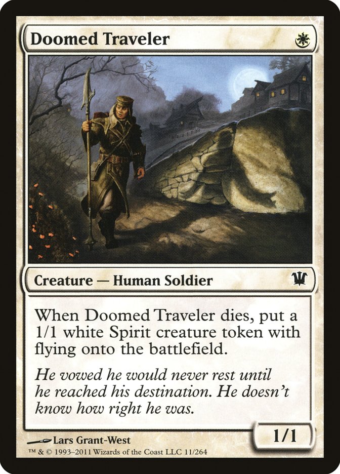 Doomed Traveler [Innistrad] Foil