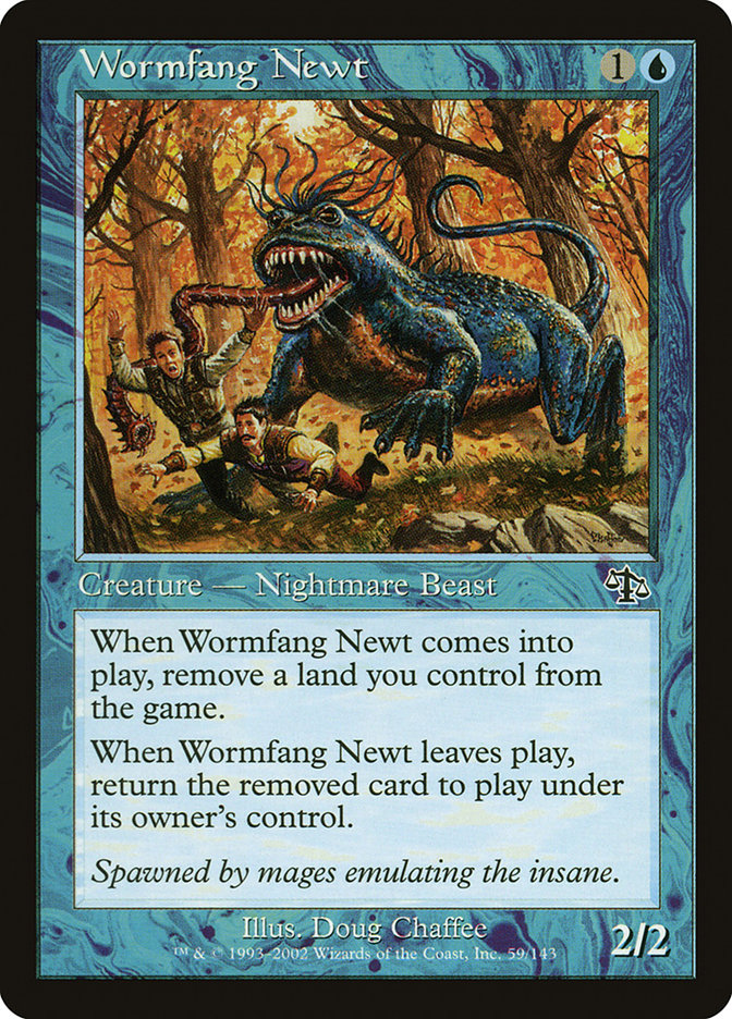 Wormfang Newt [Judgment] Foil