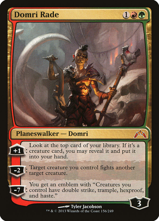Domri Rade [Gatecrash] Foil