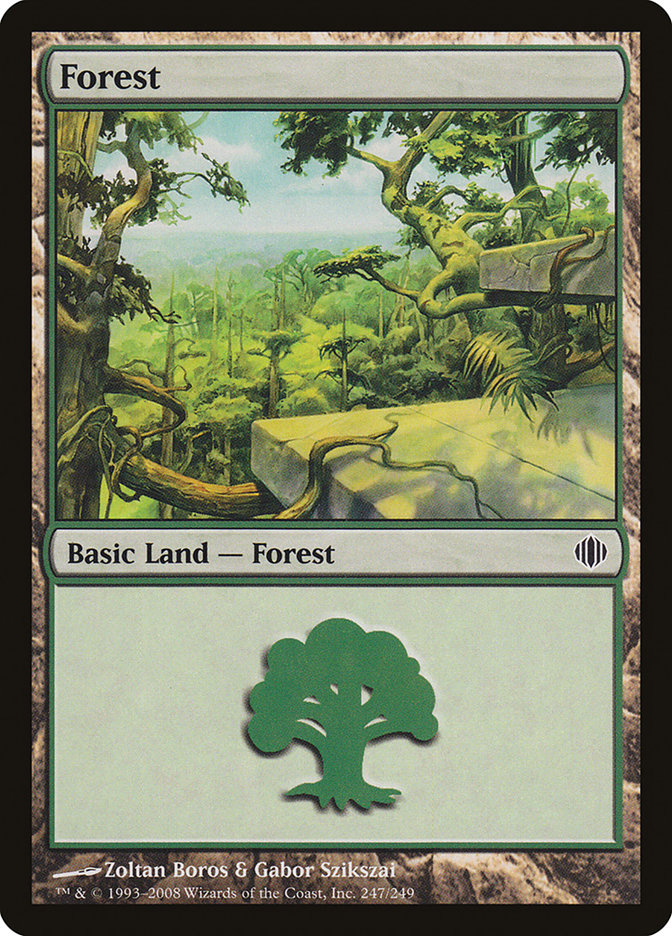 Forest (247) [Shards of Alara] Foil