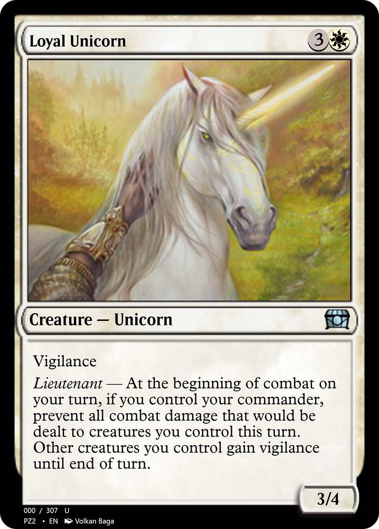 Loyal Unicorn  [Treasure Chest]