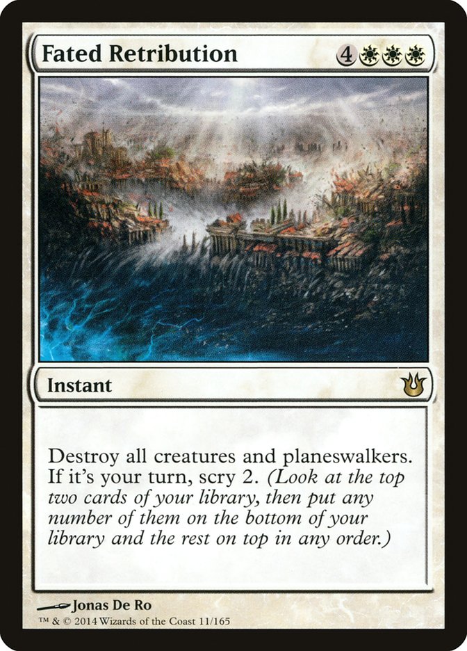 Fated Retribution [Born of the Gods] Foil