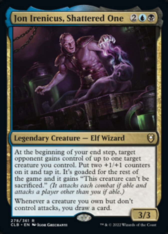 Jon Irenicus, Shattered One [Commander Legends: Battle for Baldur's Gate] Foil