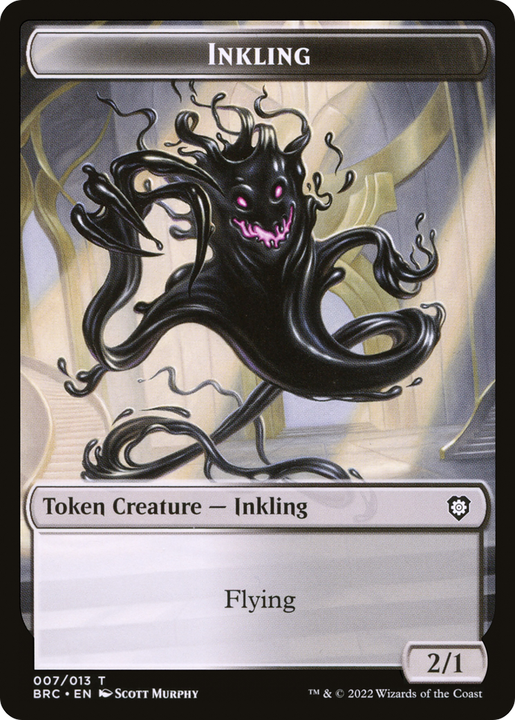 Inkling  [The Brothers' War Commander Tokens]