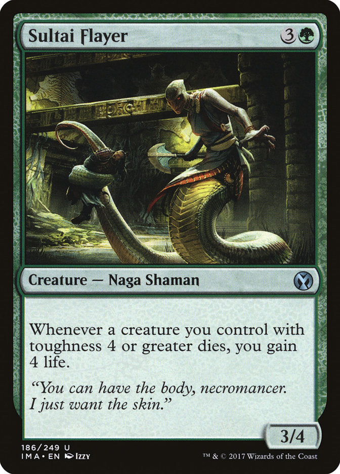 Sultai Flayer [Iconic Masters] Foil