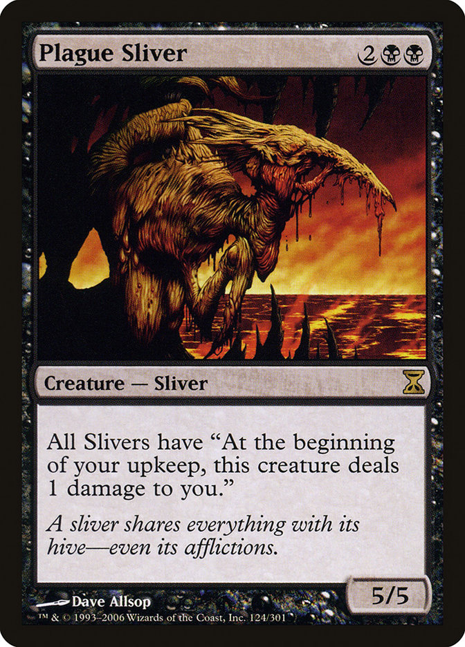 Plague Sliver [Time Spiral] Foil