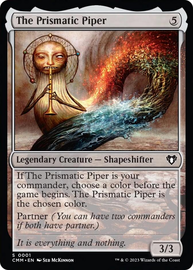 The Prismatic Piper [Commander Masters] Foil