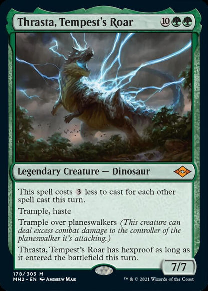 Thrasta, Tempest's Roar [Modern Horizons 2] Foil