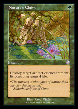 Nature's Claim (Timeshifted) [Time Spiral Remastered] Foil