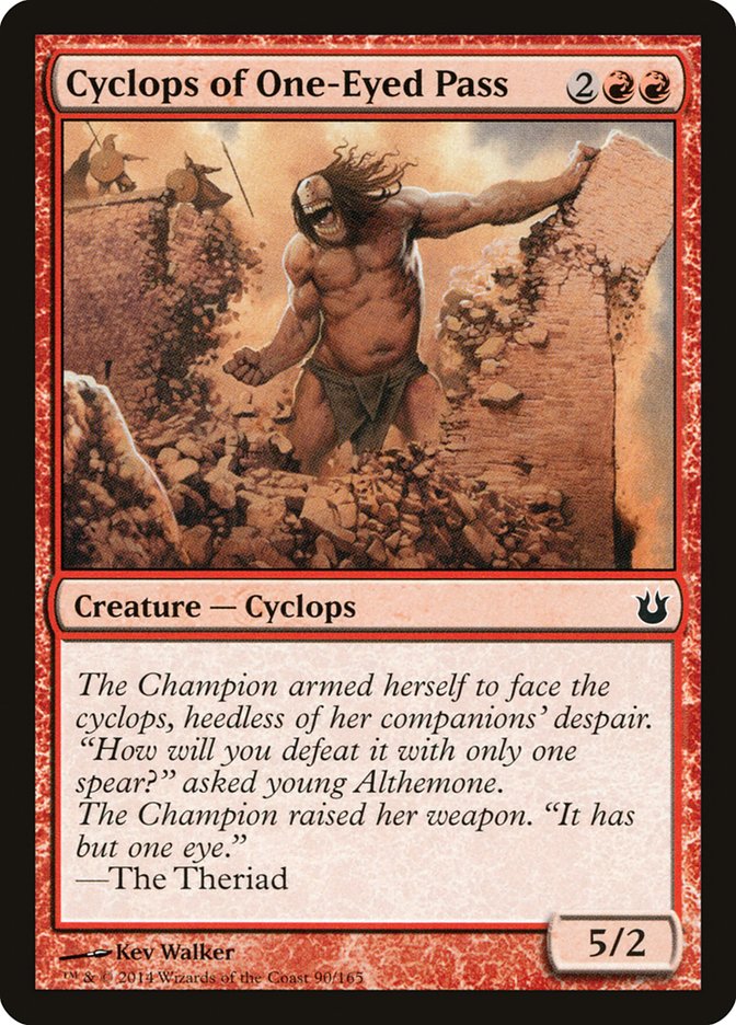 Cyclops of One-Eyed Pass [Born of the Gods] Foil