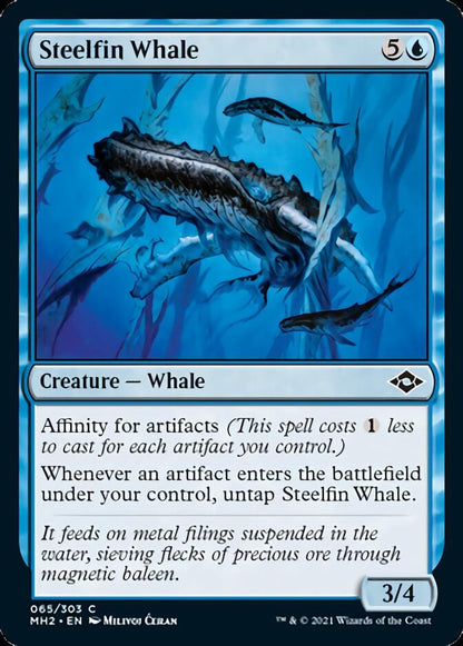 Steelfin Whale [Modern Horizons 2] Foil