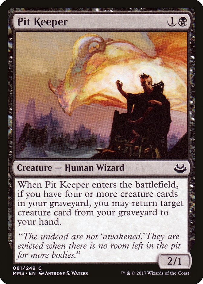 Pit Keeper [Modern Masters 2017] Foil