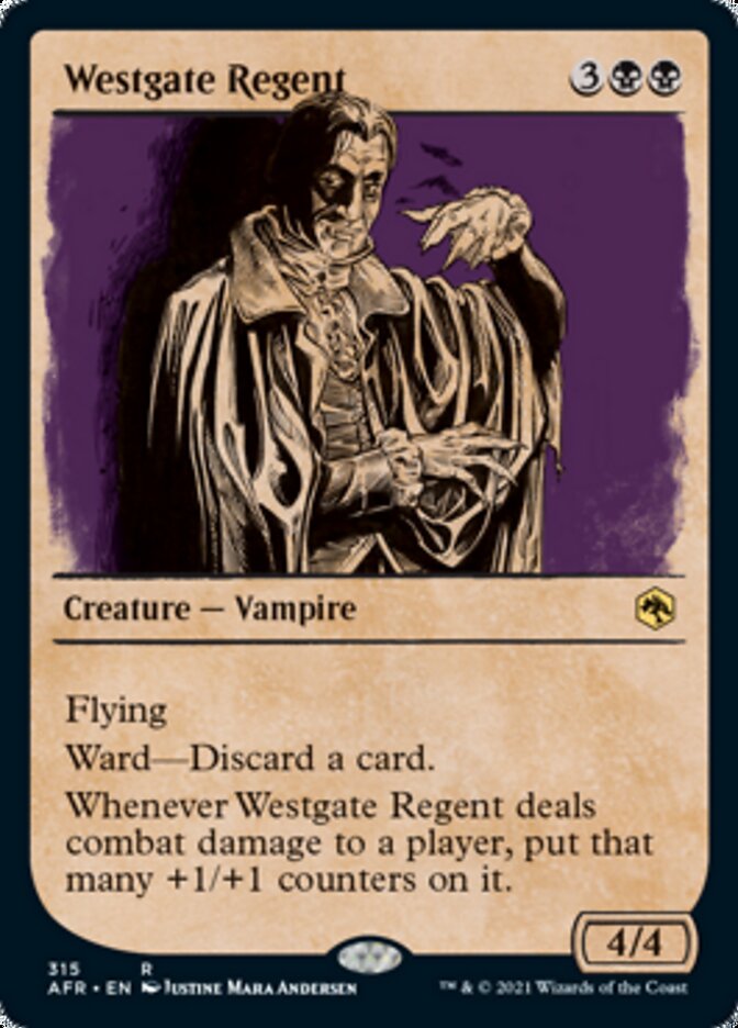Westgate Regent (Showcase) [Dungeons & Dragons: Adventures in the Forgotten Realms] Foil