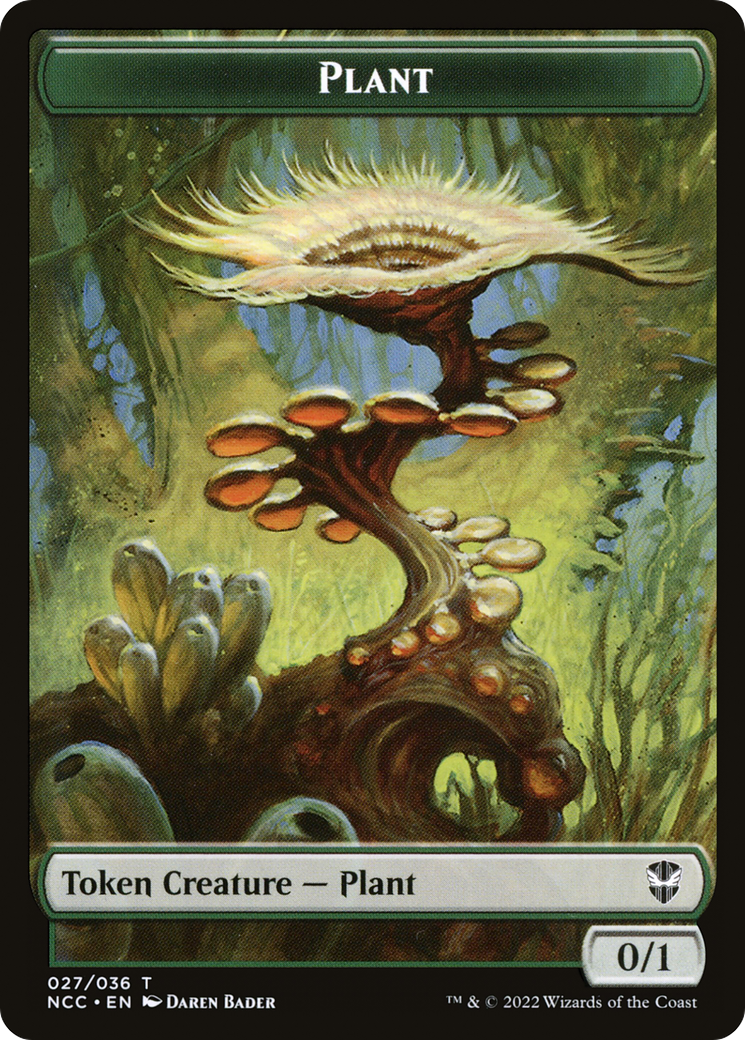 Plant  [New Capenna Commander Tokens] Foil