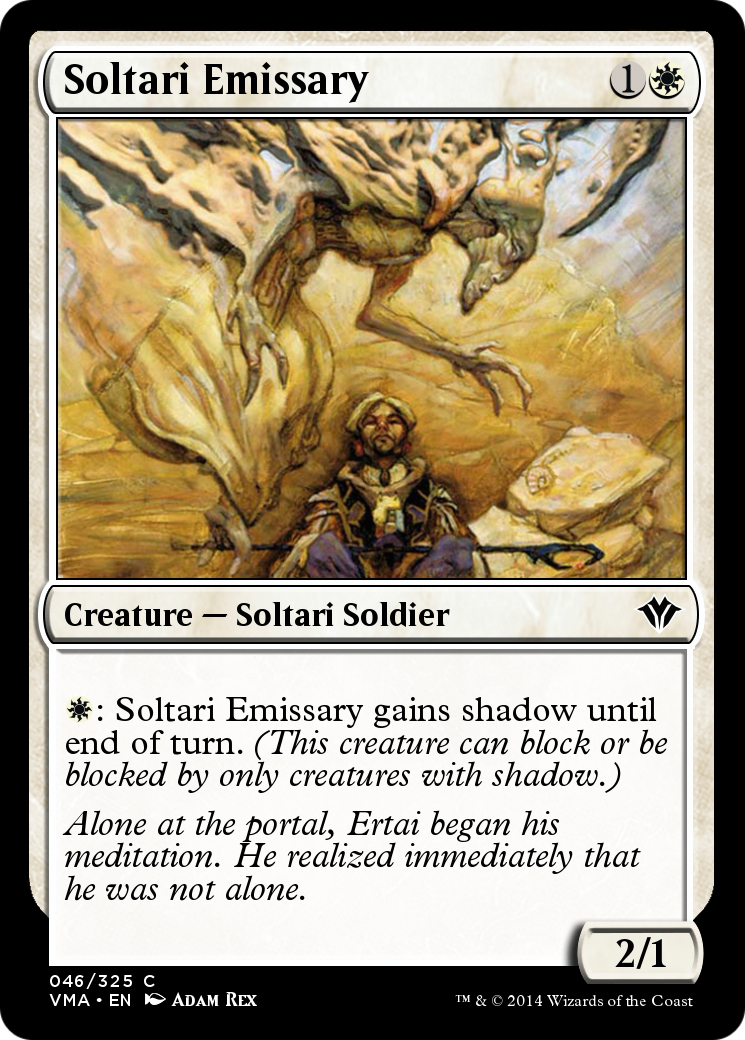 Soltari Emissary  [Vintage Masters] Foil