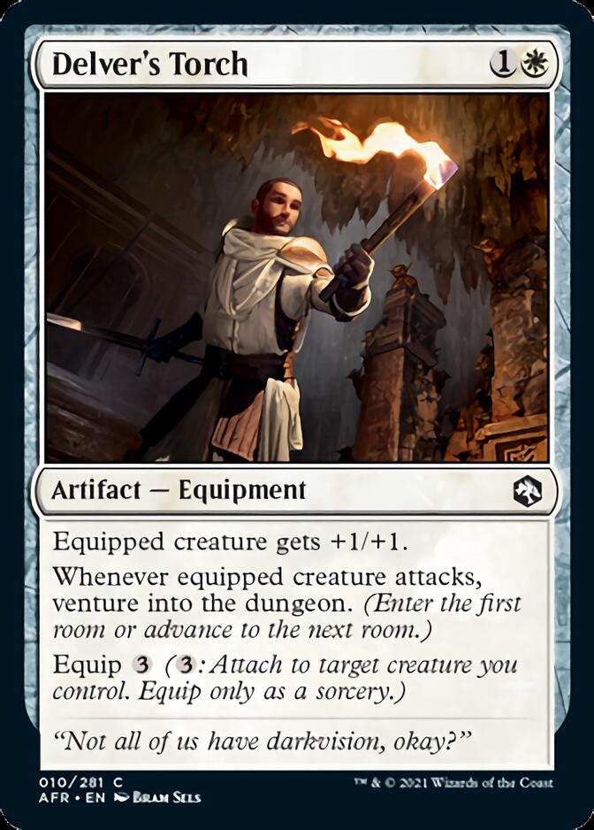 Delver's Torch [Dungeons & Dragons: Adventures in the Forgotten Realms] Foil