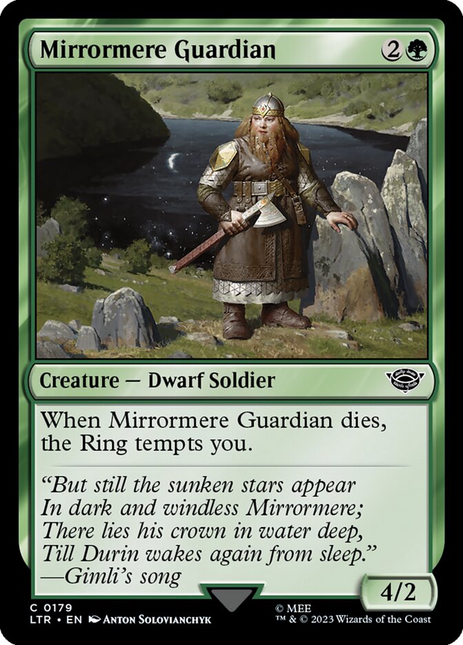 Mirrormere Guardian [The Lord of the Rings: Tales of Middle-Earth] Foil