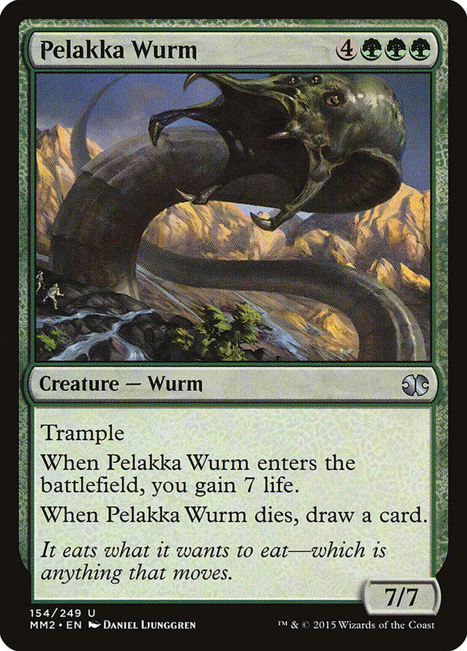 Pelakka Wurm [Modern Masters 2015] Foil