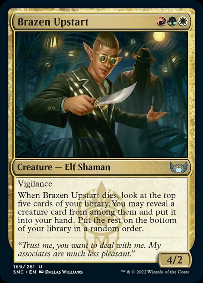 Brazen Upstart [Streets of New Capenna] Foil