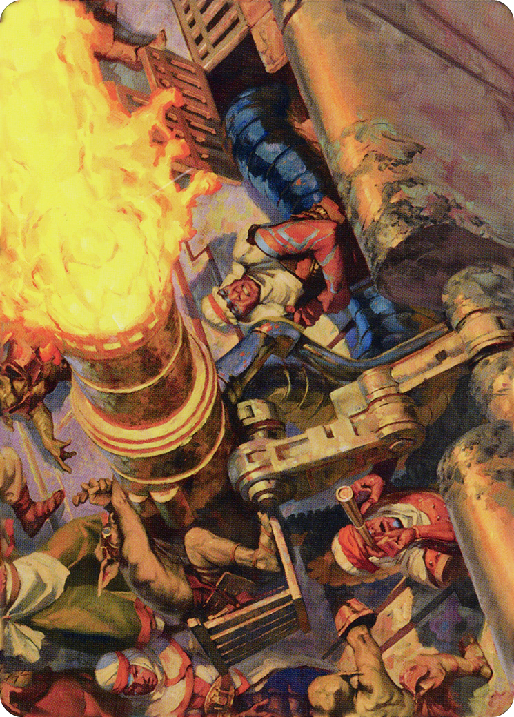 Mana Cannons // Mana Cannons  [Dominaria United Art Series] (Borderless)