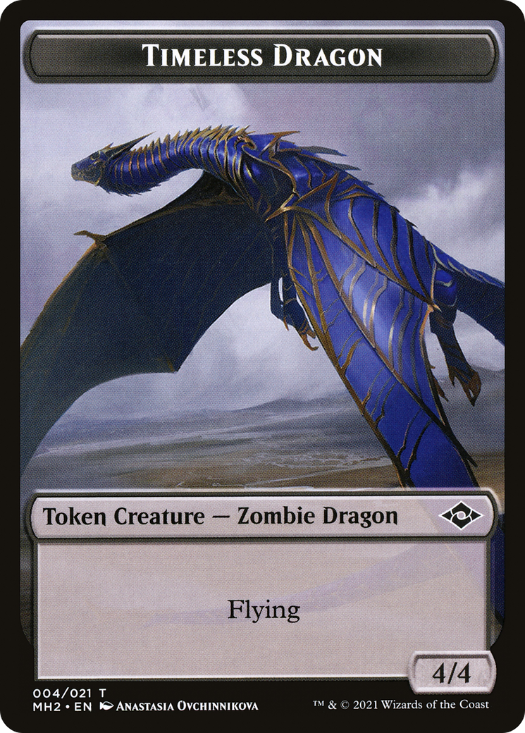 Timeless Dragon  [Modern Horizons 2 Tokens]