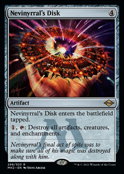 Nevinyrral's Disk [Modern Horizons 2] Foil