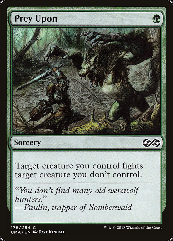 Prey Upon [Ultimate Masters] Foil