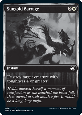 Sungold Barrage [Innistrad: Double Feature] Foil