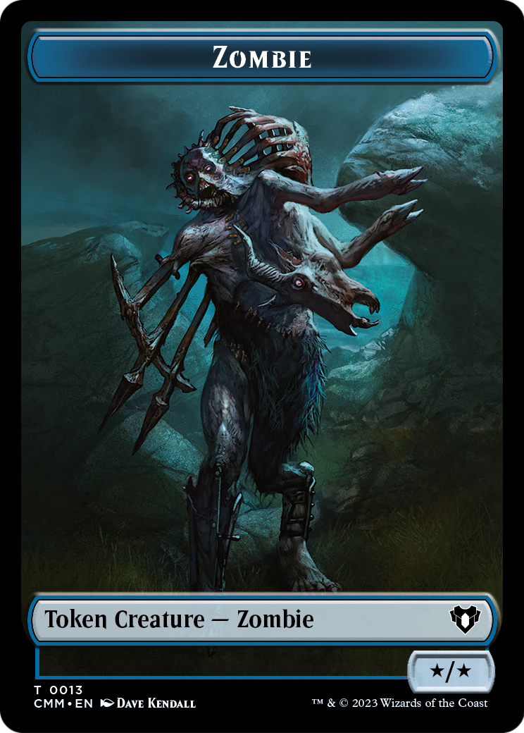 Zombie  [Commander Masters Tokens]