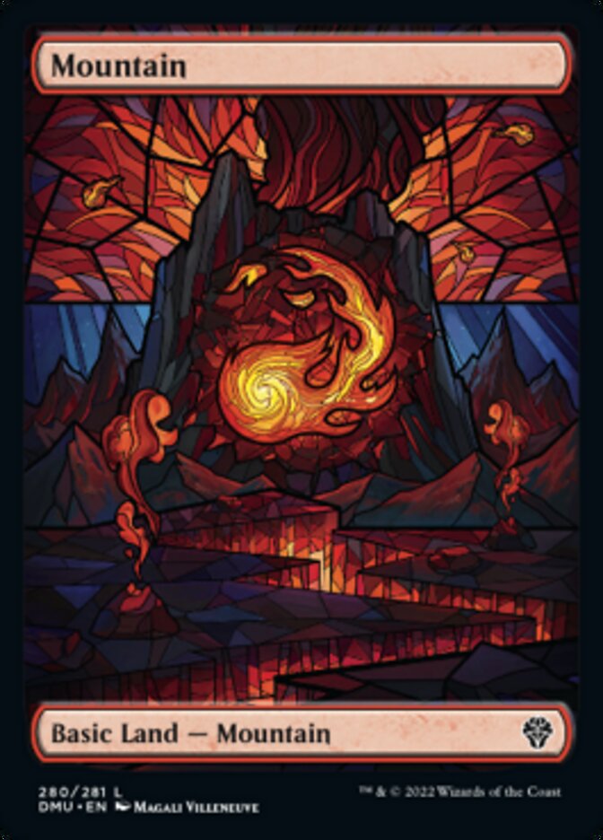 Mountain (Showcase) [Dominaria United] Foil