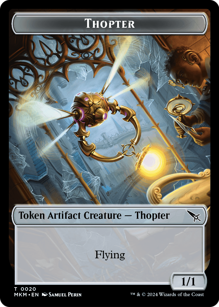 Thopter  [Murders at Karlov Manor Tokens]