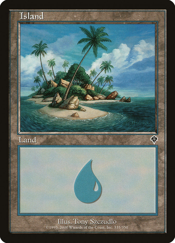 Island (335) [Invasion] Foil