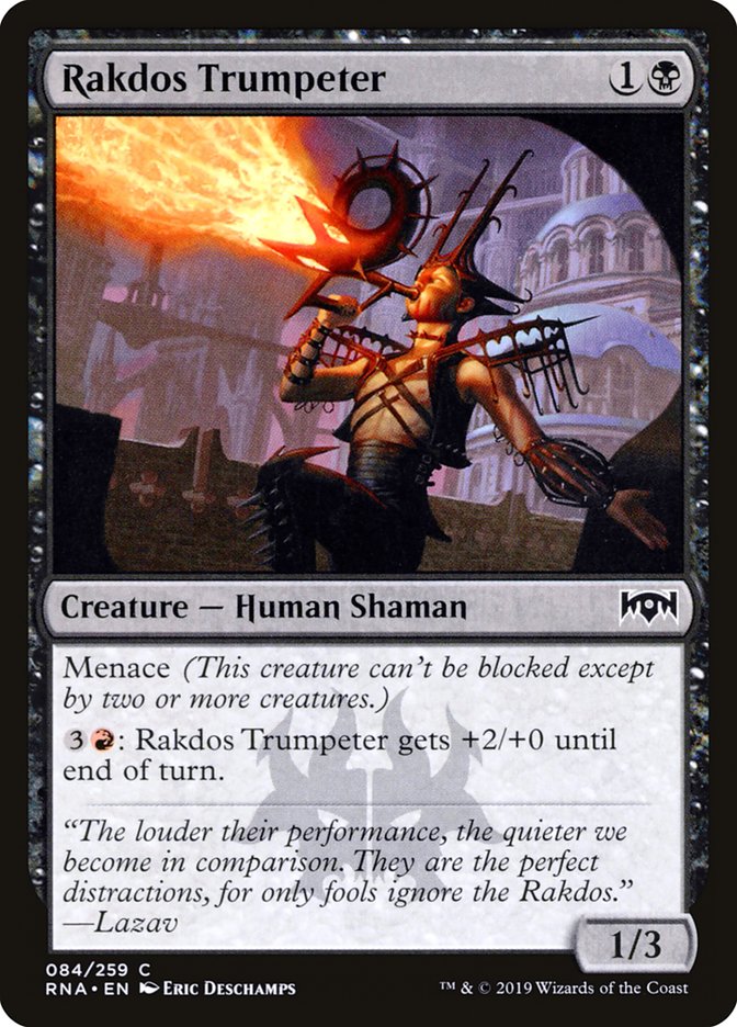 Rakdos Trumpeter [Ravnica Allegiance] Foil
