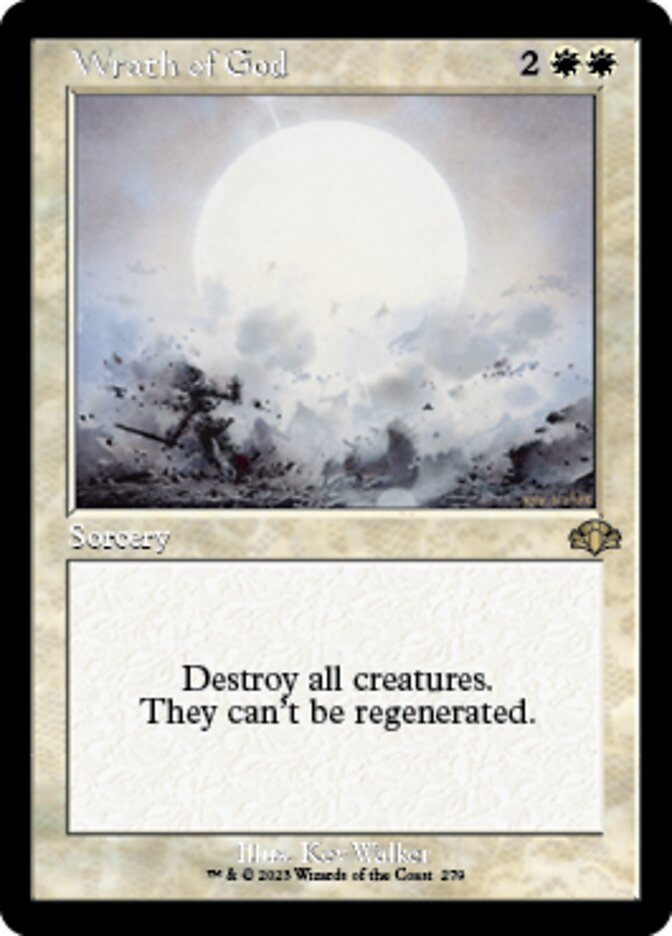 Wrath of God (Retro) [Dominaria Remastered] Foil