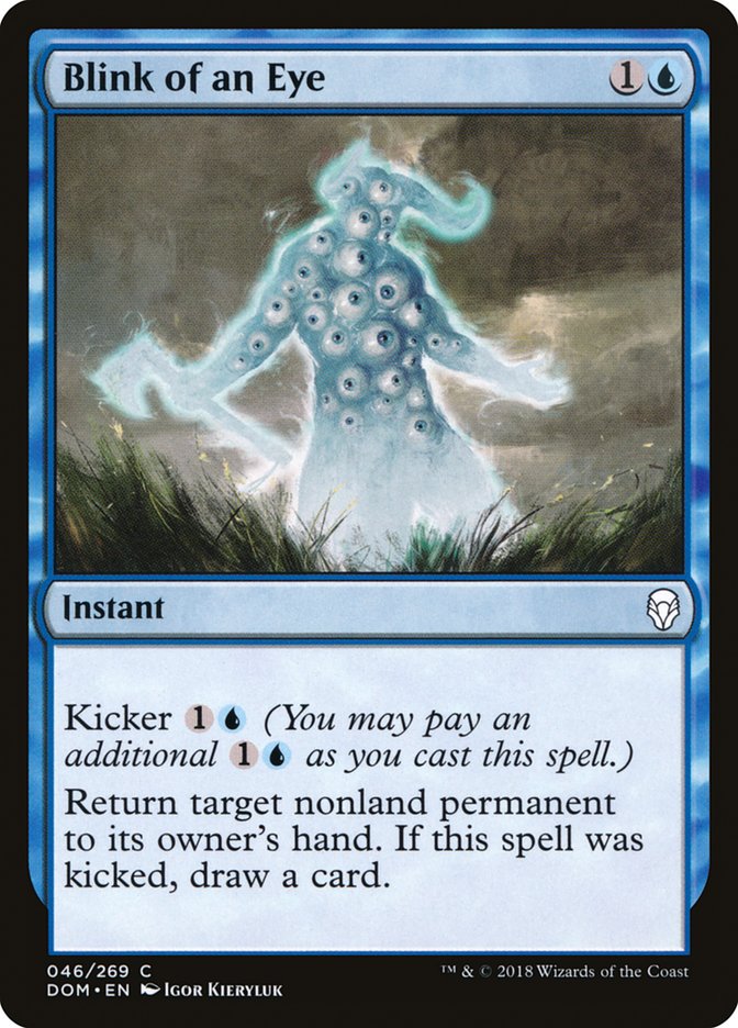 Blink of an Eye [Dominaria] Foil