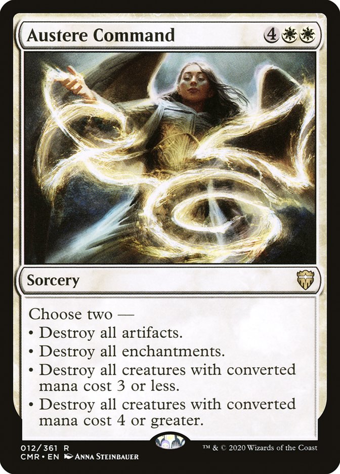 Austere Command [Commander Legends] Foil