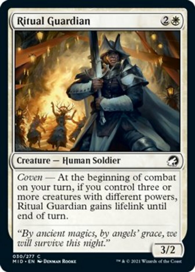 Ritual Guardian [Innistrad: Midnight Hunt] Foil