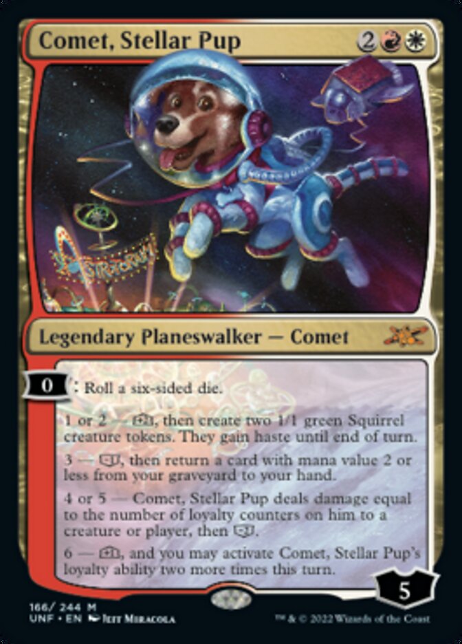 Comet, Stellar Pup [Unfinity] Foil