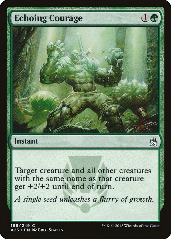 Echoing Courage [Masters 25] Foil