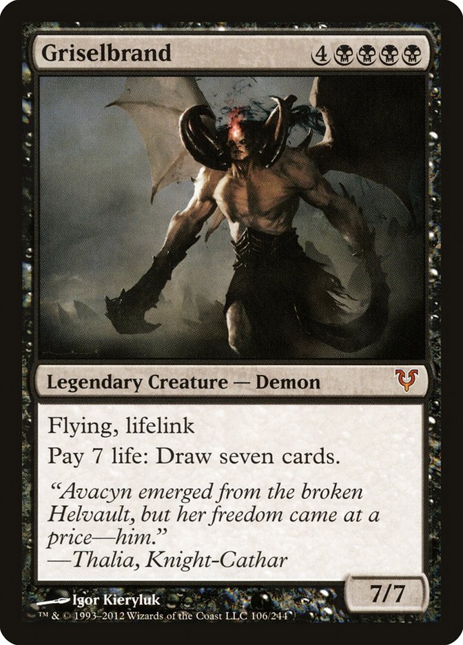 Griselbrand [Avacyn Restored] Foil