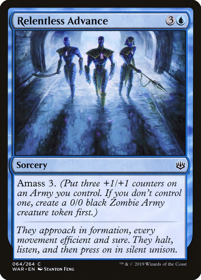 Relentless Advance [War of the Spark] Foil